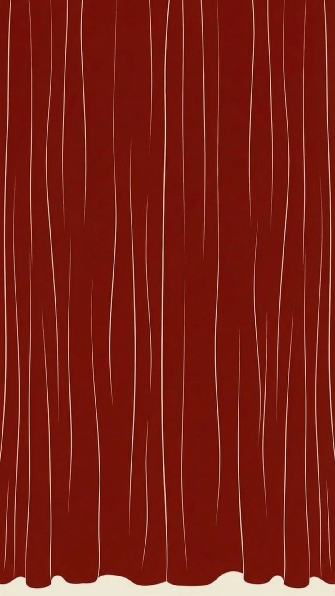 Closed theatre curtain